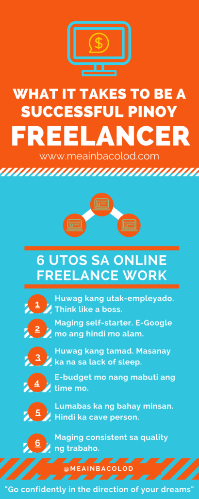 What it Takes To Be a Successful Freelancer | Infographic Mea in Bacolod