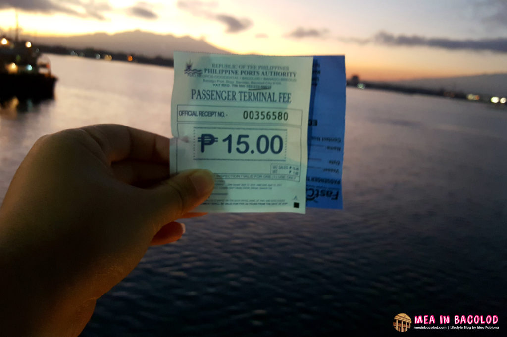 How to Get from Bacolod to Iloilo on a Budget | Terminal Fee