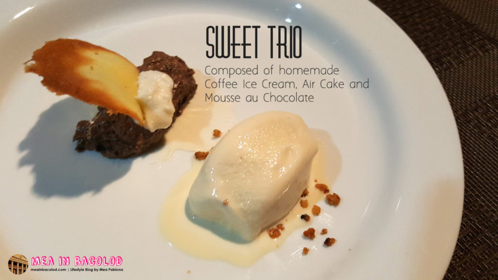 Bacolod Academy for Culinary Arts - Menu 7: Sweet Trio| Mea in Bacolod