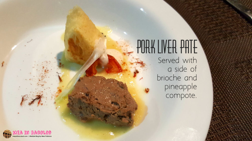 Bacolod Academy for Culinary Arts - Menu 5: Pork Liver Pate | Mea in Bacolod