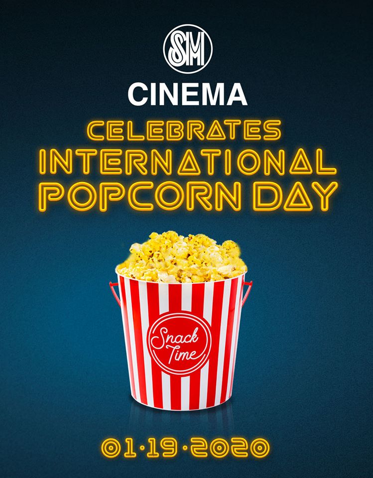 Free Popcorn at SM City Bacolod: National Popcorn Day 2020