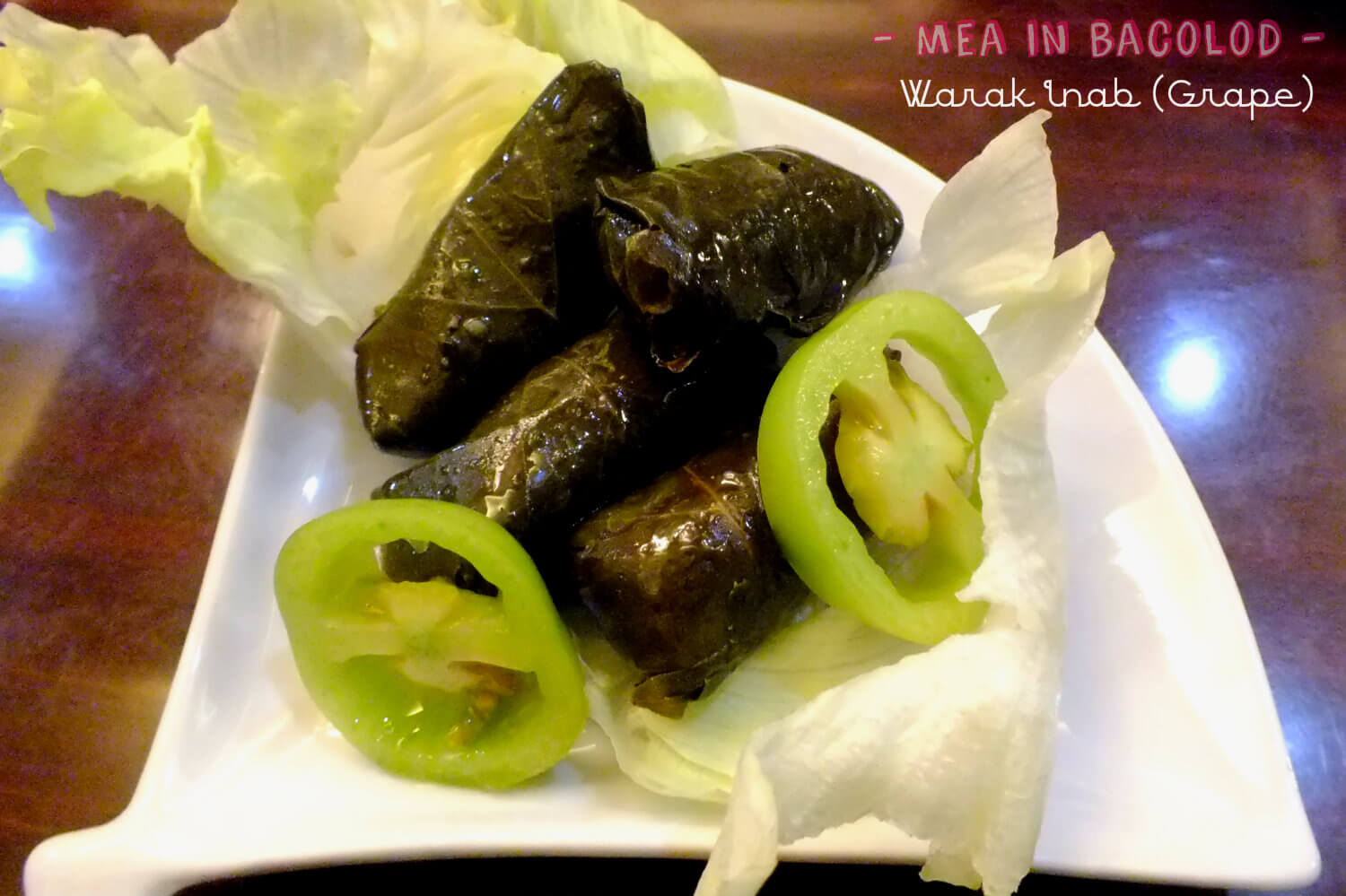 Kabbara Cafe Bacolod - Warak Inab Grape 4pcs - Mea in Bacolod