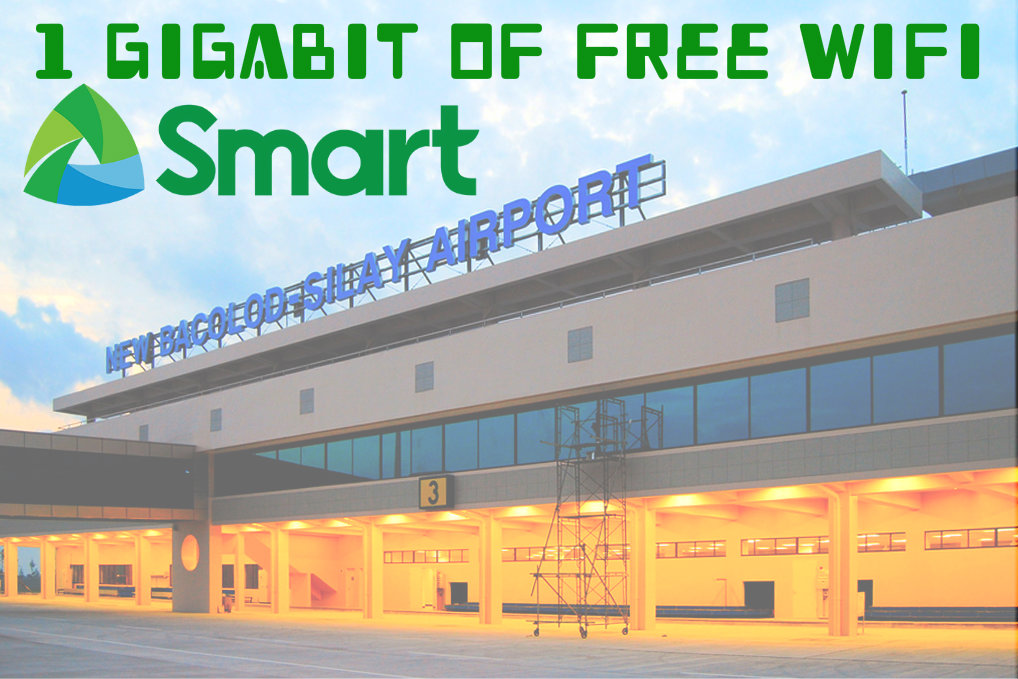 Bacolod Silay Airport Free Wifi by Smart
