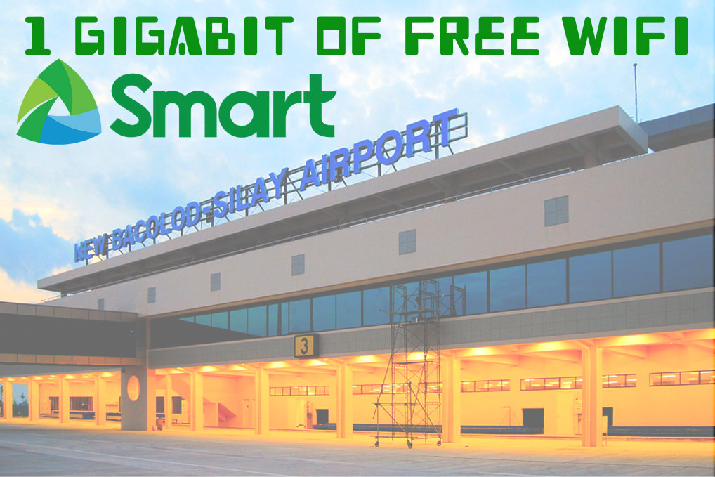 Bacolod Silay Airport Free Wifi by Smart