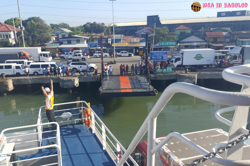How to Get from Bacolod to Iloilo on a Budget | Almost time to disembark.