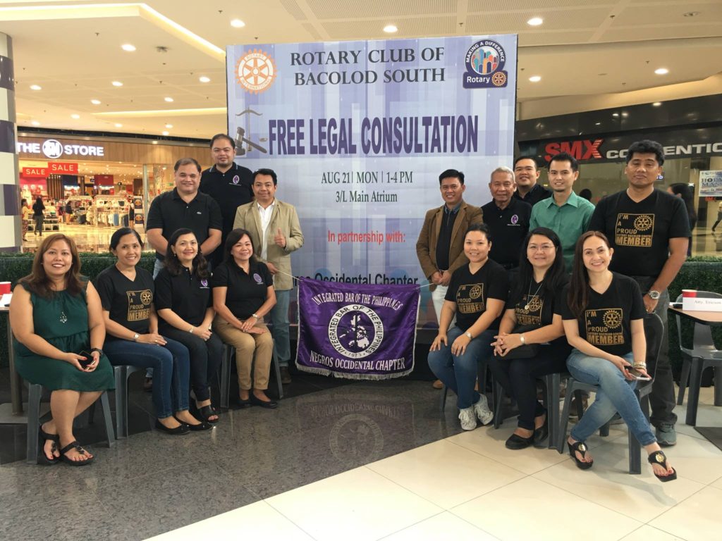 Rotary Club Of Bacolod South - Free Legal Consultation