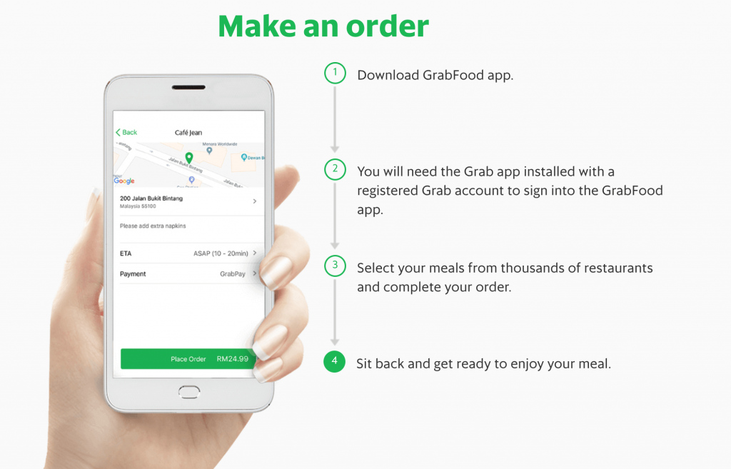 How to Use the GrabFood App | Mea in Bacolod