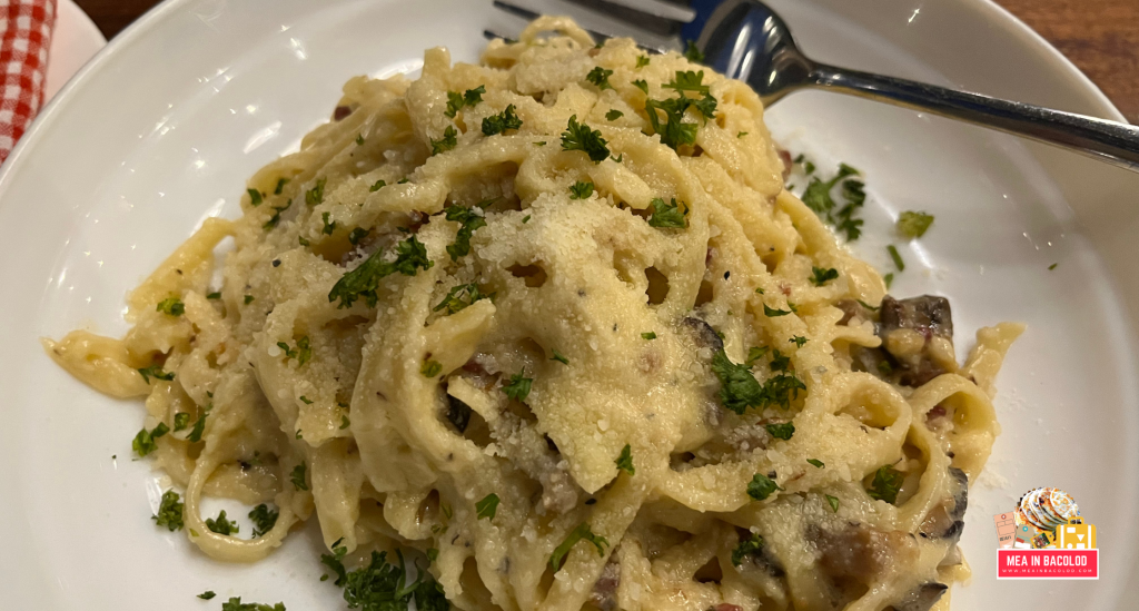 Azucarera Review | Mea in Bacolod - Truffle Pasta