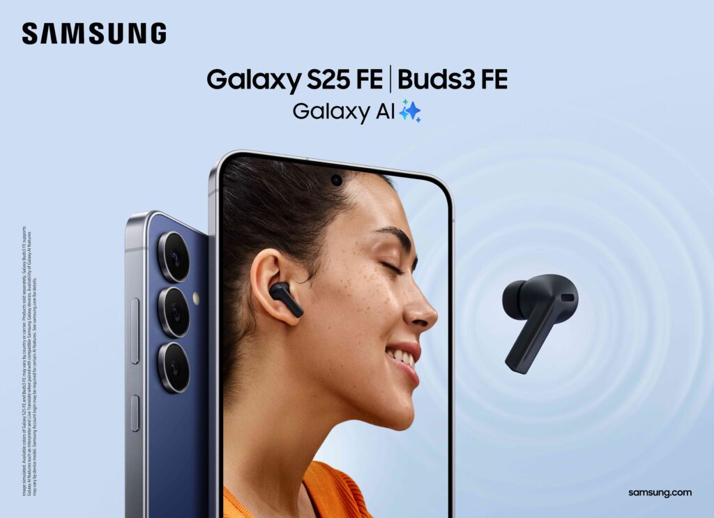 01 Galaxy S25 FE and Galaxy Buds3 FE KV